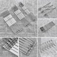 thumbnail image 5 of 7-Wheel Adjustable Stainless Steel Dough Cutter & Cake Divider Tool - Multi-Specification Silver Baking Accessory, 5 of 5