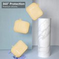 thumbnail image 3 of AirPods Case, Full Protective Silicone AirPods Accessories Cover Compatible with AirPods 1&2 Wireless and Wired Charging Case(Front LED Visible),Glitter Gold, 3 of 7