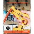 thumbnail image 4 of Coax Cable Crimper Kit Coaxial Cable Compression Tool Kit with Crimp Tool, 4 of 11