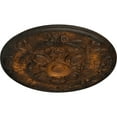 thumbnail image 3 of 31 1/4"OD x 2 1/4"P Baile Ceiling Medallion Rust Finished, 3 of 6