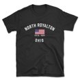thumbnail image 1 of North Royalton Ohio Patriot Men's Cotton T-Shirt, 1 of 1