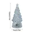 thumbnail image 3 of Lssam Light Up Christmas Tree Snow Globe - Sparkling Glitter Green Tree in Water Globe, Battery Powered Night Light for Bedroom Decorations, 3 of 7