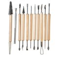 thumbnail image 1 of 11x Pottery Sculpting Tools Ceramic Clay Carving Tools Set For Beginners, 1 of 2