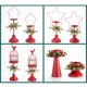 thumbnail image 5 of Candelabros, candelabros navideños, se pueden usar para decorar el dormitorio, la oficina y otras decoraciones., 5 of 5