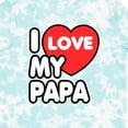 thumbnail image 4 of Inktastic I Love My Papa Boys or Girls Toddler T-Shirt, 4 of 5