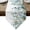 White, variant on Teal Tulip Eucalyptus Table Runner Linen Burlap Table Runner 36 Inches Small Spring Summer Botanical Floral Chic Dresser Scarves for Kitchen Island Coffee Dining Room Party Holiday Decor 13"x36"