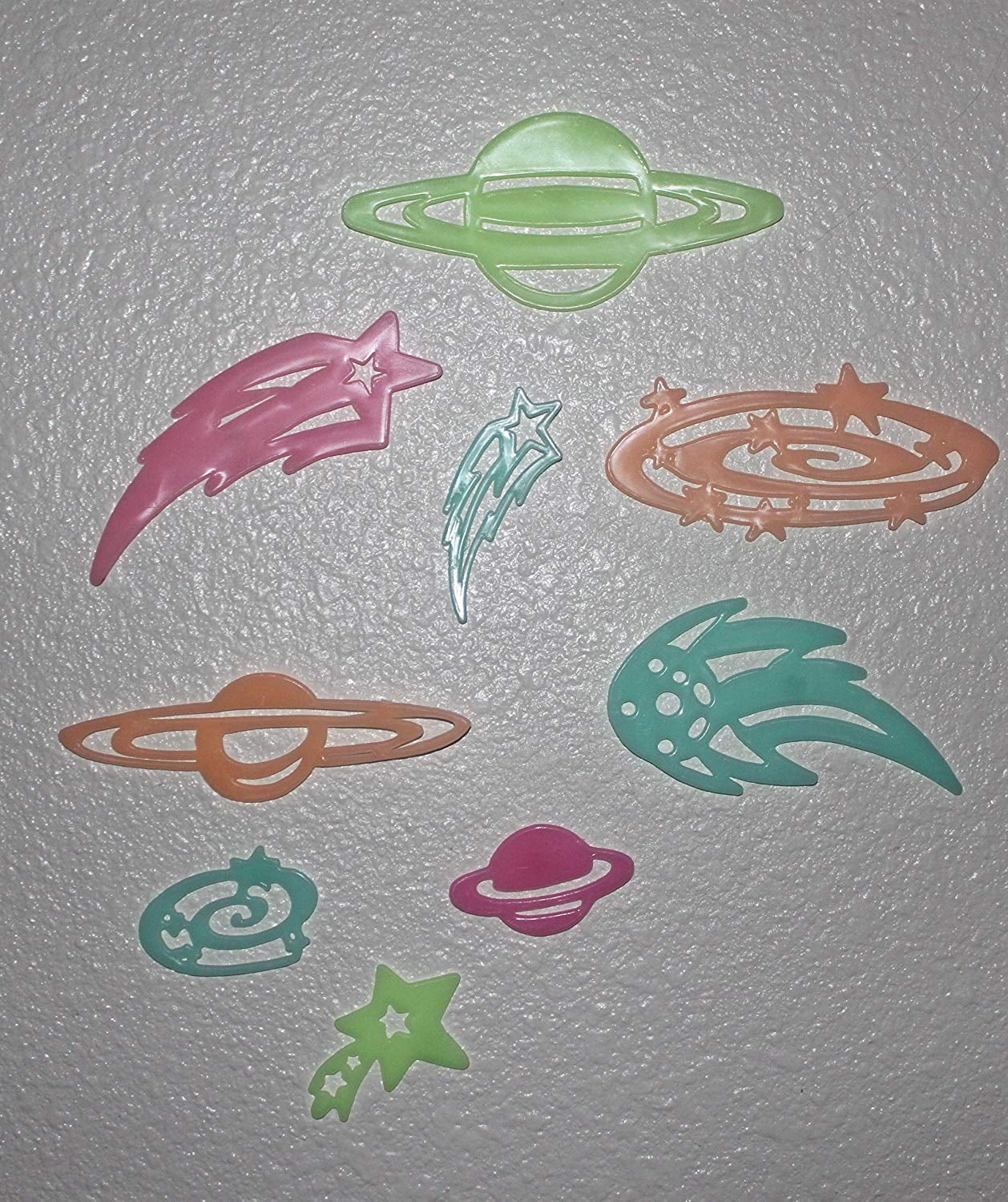 Wall Decoration Glow in the Dark Sticker Planets Galaxies Baby Kid Room Decor