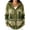 Army Green, variant on BFRGSIJ Christmas Hooded Cardigan Sweaters for Women Long Sleeve Button Down Christmas Graphic Knit Jacket Casual Holiday Knitwear Coat L