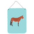thumbnail image 1 of "Treasures Mule Blue Check Metal Print, 16hx12w, multicolor" Caroline's Treasures BB8019DS1216, 1 of 1