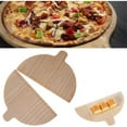 thumbnail image 2 of Wooden Pizza Peel - for Baking, Unique Semi-Circular Design, for Home and Commercial Use, 2 of 6