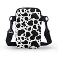 thumbnail image 2 of HELLHERO Black Spot Pattern Shoulder Bags Unique Gift, Leakproof for Travel, Outdoor Holiday Travel, 2 of 7