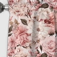 thumbnail image 2 of Designart "Beautiful Antique Pink Flower Garden II" Damask Blackout Curtain Single Panel, 2 of 4
