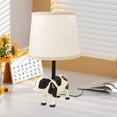 thumbnail image 1 of twisto Mini Lampe de Table, Veilleuse, Idée Cadeau, Lampe de Table, Décoration, Ornement Blanc pour Chambre, Cheminée, Placard, Fête de Réception, Salon, 1 of 8