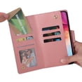thumbnail image 5 of Case for Samsung Galaxy A50 Magnetic Leather Zipper Wallet Cover Card Holder, 5 of 5