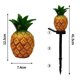 thumbnail image 4 of Outdoor Solar Garden Lights - 2 Pack Solar Pineapple Decorative Lights, IP67 Waterproof Warm White LED Solar Outdoor Lights,Solar Stake Lights for Gar, 4 of 5
