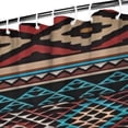 thumbnail image 3 of Colorful Geometric Striped Pattern Shower Curtain 72"x84" ,Bathroom Decorative Shower Curtains Set with 12 Hooks,Modern Waterproof Washable Shower Curtain, 3 of 6