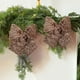 thumbnail image 1 of Mariposas navideñas de tela con lentejuelas y purpurina, colgante para árbol de Navidad, decoración colgante, accesorios de decoración, 1 of 6