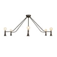 thumbnail image 3 of Meyda Tiffany 233061 Alva 6 Light 76" Wide Abstract Chandelier, 3 of 6