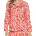 thumbnail image 5 of Casual Nights Women's Printed Long Sleeve Soft Pajama Set, 5 of 5