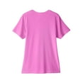 thumbnail image 5 of CORE365 CE111W Women's Fusion ChromaSoft™ Performance T-Shirt-Charity Pink-XL, 5 of 5