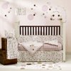 Sumersault - Bubble Fun 4-Piece Crib Bedding Set, Pink