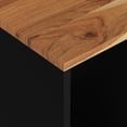 thumbnail image 4 of vidaXL Side Table 40x31x46 cm Solid Wood Acacia&Engineered Wood, 4 of 5