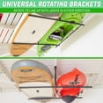 thumbnail image 5 of GoSports Kayak Rack for Garage Ceiling Mount - Adjustable Storage Hangers for 2 Kayaks, SUPs, or Surfboards, 5 of 6