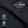 thumbnail image 6 of Bare Home Ultra-Soft Flat Sheets - Premium 1800 Collection - Brushed - Queen, Black, 6 of 8