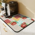 thumbnail image 5 of Coffee Bar Mat Accessories for Countertop Absorbent Hide Stain Rubber Backed Dish Drying Mats for Kitchen Counter Draining Pad Decor Gift Fit Under Coffee Maker Coffee Pot Espresso Machine (24x16in), 5 of 5