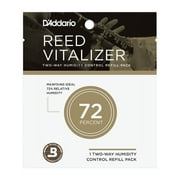 D'Addario Reed Vitalizer Humidity Control - Single Refill Pack, 72% Humidity