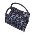 thumbnail image 5 of Vsdgher Love Butterflies Print Insulated Reusable Bags with Sturdy Zipper and Handles, Foldable Totes for Hot or Cold Food Bring or Delivery, 5 of 8
