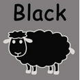 thumbnail image 2 of Men's Black Sheep of the Family T-shirt, 3XL Athletic Heather Maroon - TALL, 2 of 3