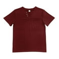 thumbnail image 5 of T-Shirts for Men Casual Button Pocket Shirts Mens Short Sleeve T-Shirt, 5 of 8