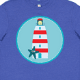 thumbnail image 4 of Inktastic Lighthouse Nautical Beach Youth T-Shirt, 4 of 5