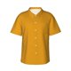 thumbnail image 1 of Balery Goldenrod Camisas hawaianas de manga corta para hombre, camisas playeras de corte holgado, camisas de vacaciones con botones,Medium, 1 of 7