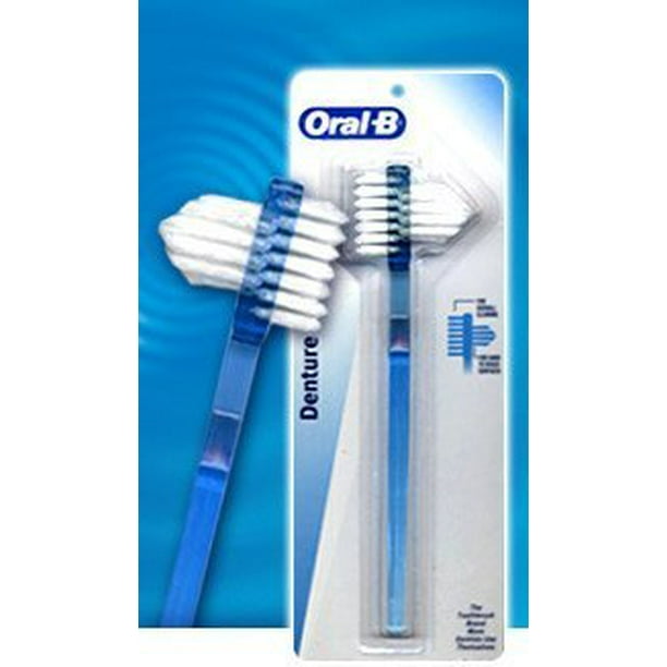 OralB Denture Brush Dual Head each, Pack of 3