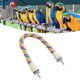 thumbnail image 3 of Juguetes para pájaros con cuerda de escalada percha de cuerda para loros resistente a mordeduras interactiva multiusos colorida para periquitos periquitos y agapornis ANGGREK Otros, 3 of 7