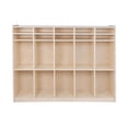 thumbnail image 3 of Angeles Birch Mobile 10-Section Locker - Assembled, 3 of 5