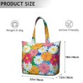 thumbnail image 5 of Daisy Women's Large Weekend Travel Bag Moving Canvas Handbag Thick Double Layer Beach Weekend Travel Unisex Hospital Maternity Delivery with Toiletry Waterproof, 5 of 5