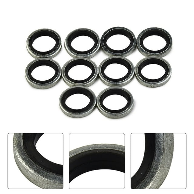 10 Pcs Rondelles de Boulons 10 mm Scellées pour Maîtres-Cylindres et Étriers Nissin