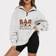thumbnail image 2 of Sudadera Navideña Para Mujer, Moda, Cuello Vuelto, Manga Larga, Estampado, Cremallera, Camisa Informal, Camisetas Odeerbi ODB195484, 2 of 5