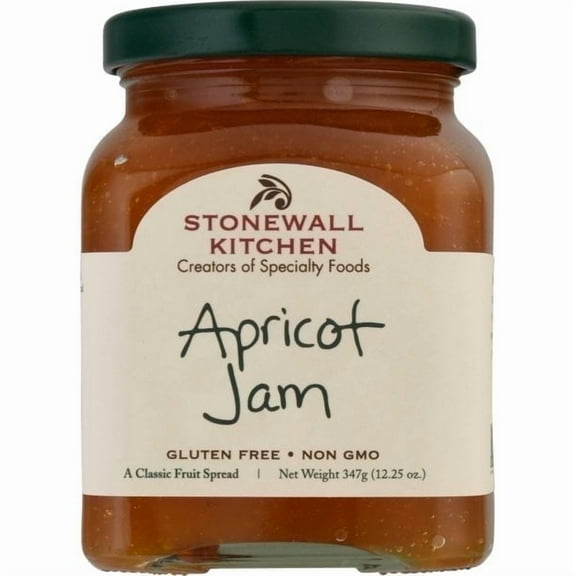 Stonewall Kitchen Jam Apricot -- 12.5 oz Pack of 4