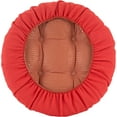 thumbnail image 2 of The Gripper Non-Slip Tufted Round Barstool Cushion for Dining Rooms, Cafes, Bars and Restaurants, 14” Coral, 4 Pack, 2 of 5