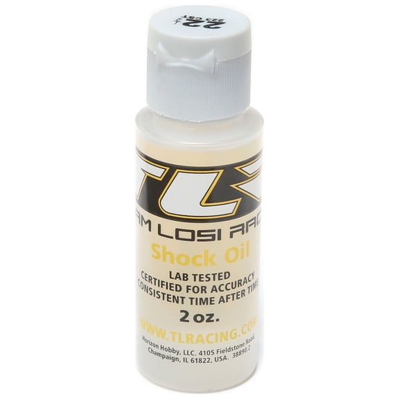 Team Losi Racing SILICONE SHOCK OIL 22.5WT 223CST 2OZ TLR74003 Electric Car/Truck Option Parts
