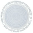 thumbnail image 4 of SAFAVIEH Sahara Collection SAH490M Handmade Blue Rug, 4 of 5