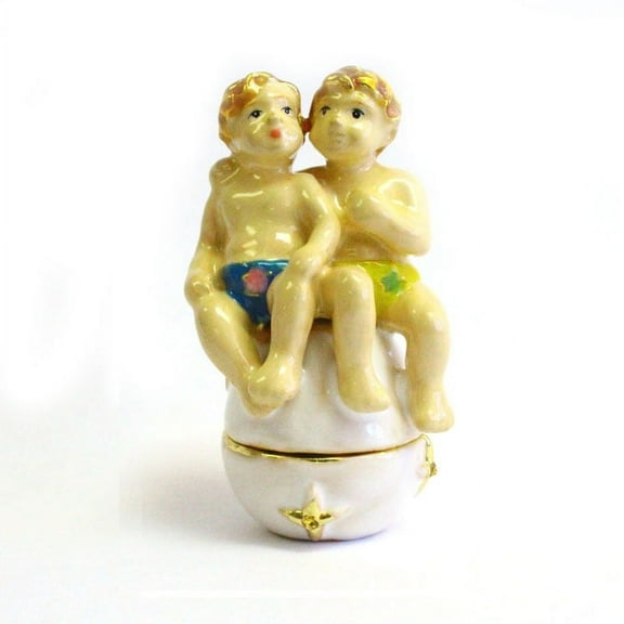 Bejeweled Horoscope Gemini Statue by Feng Shui Import LLC