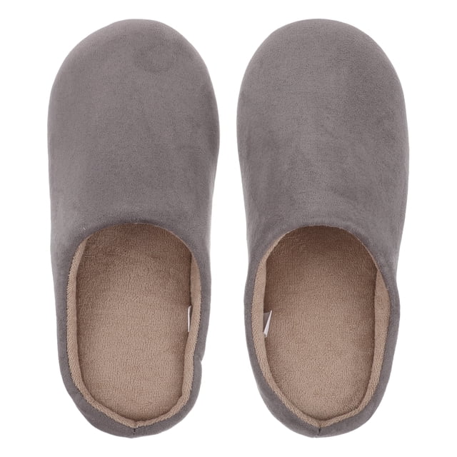 1 par de pantuflas cálidas de felpa para parejas, suaves y antideslizantes, para mujer y hombre, para otoño e invierno