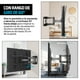 thumbnail image 5 of Soporte para TV Redlemon de 37” a 80” Pulgadas con Brazo Móvil Extensible y Altura Ajustable, 5 of 8