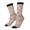2 Black-1, variant on Rose Gold Marble Texture Print Adult Socks for Men & Women,Calf Socks, Ankle Socks,Boots Socks,Breathable Casual Sock,Unisex Crew Socks