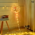 thumbnail image 3 of 1PC LED Luminous Balloon Rose Bouquet Transparent Bobo Ball Rose Valentines Day Gift, 3 of 8